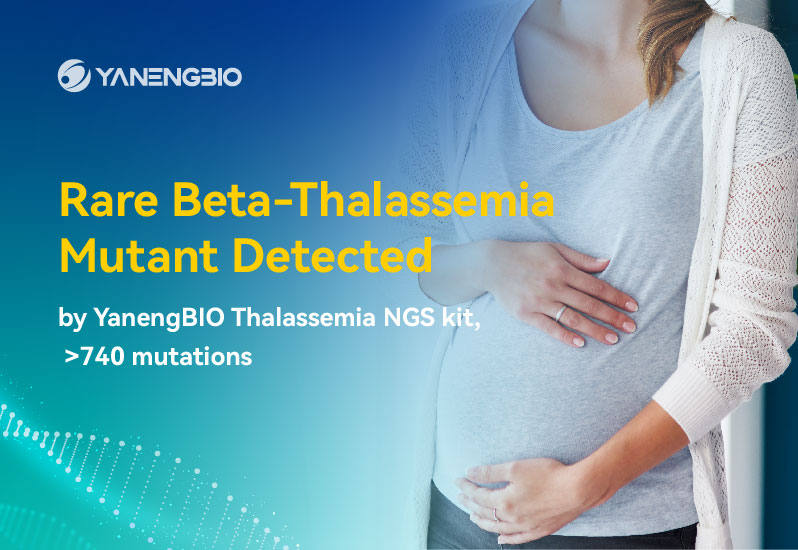 Rare Beta-Thalassemia Mutant Detected -by YanengBIO Thalassemia NGS kit,  >740 mutations